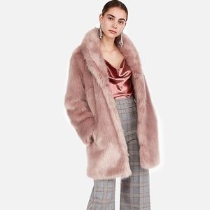 Express faux fur coat New (small)